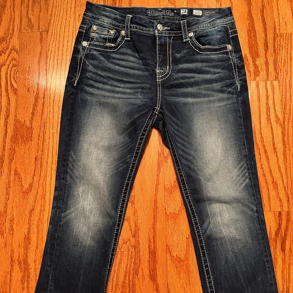 Miss me cropped jeans